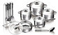 Blaumann 17-Piece Jumbo Stainless Steel Cookware Set Blauman Collection