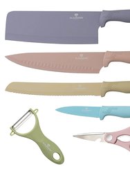Blaumann 6-piece Kitchen Knife Set - Multi