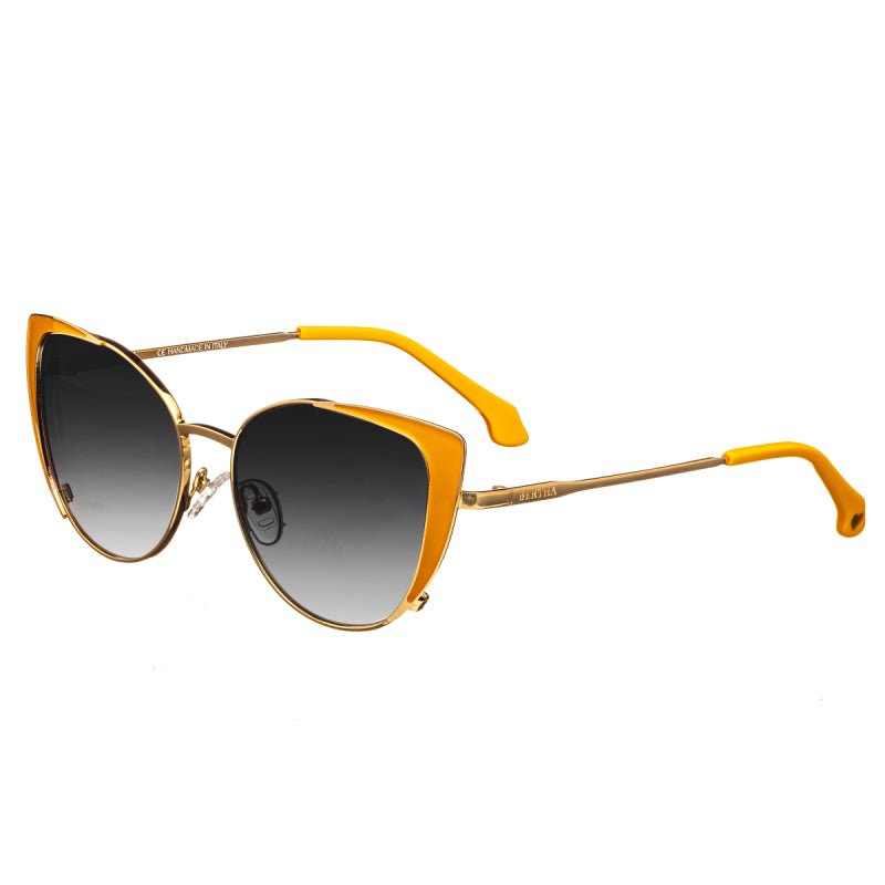 Bertha Sunglasses Bailey Handmade In Italy Sunglasses In Yellow