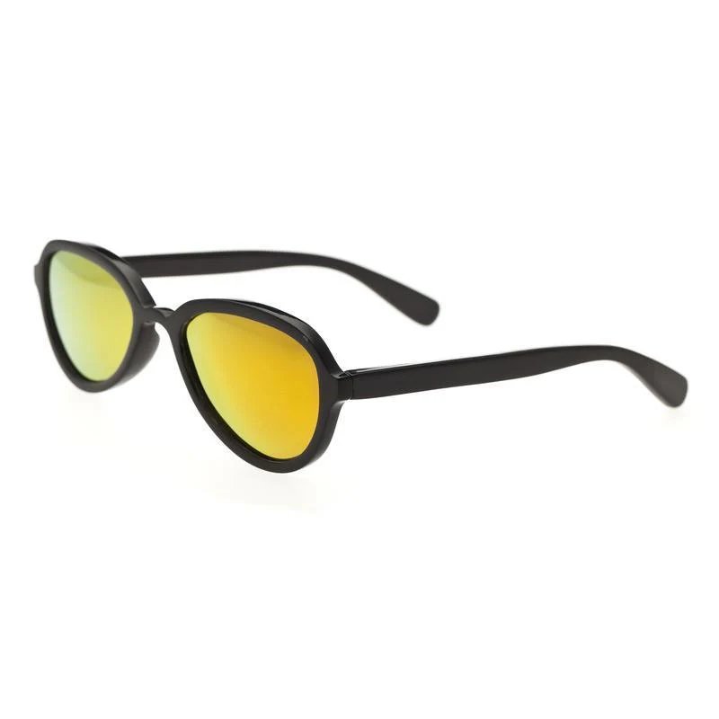 Bertha Sunglasses Bertha Alexa Buffalo-horn Polarized Sunglasses In Gold