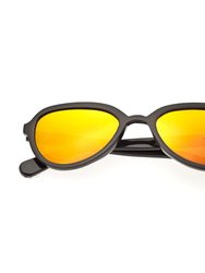 Bertha Alexa Buffalo-Horn Polarized Sunglasses