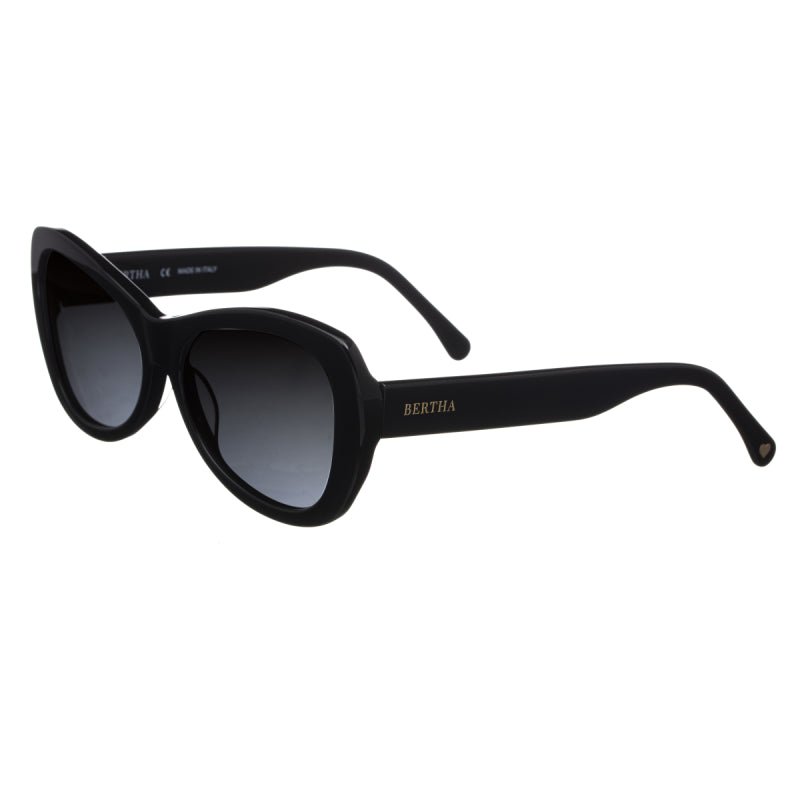 Bertha Sunglasses Celerie Handmade In Italy Sunglasses In Black