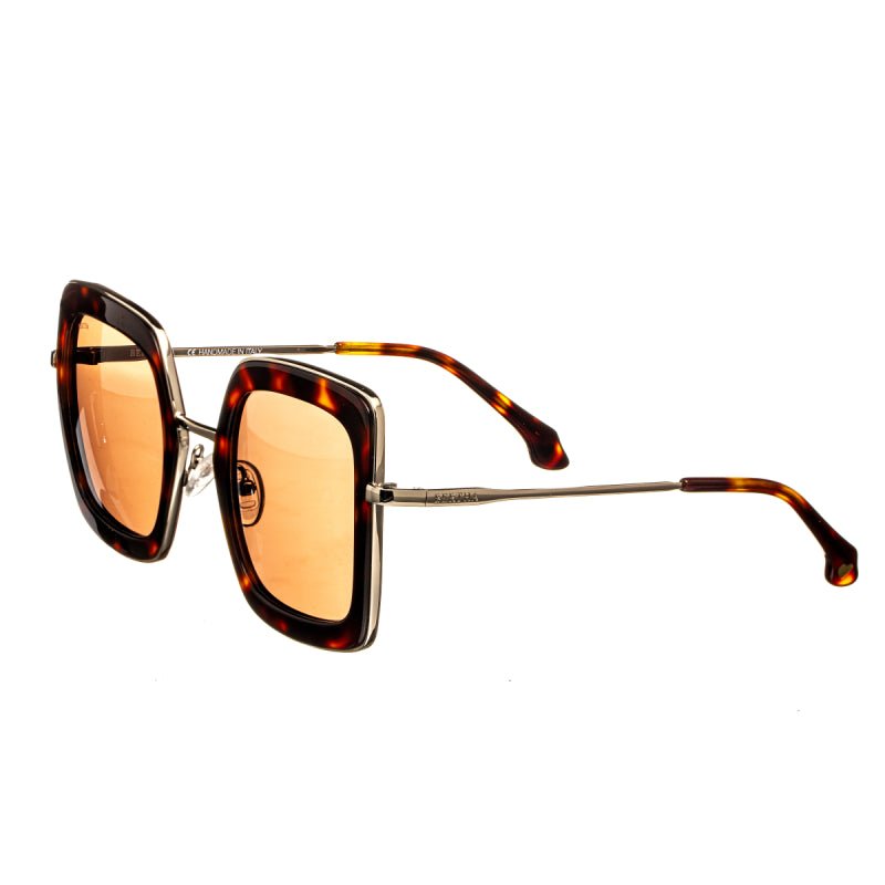 Bertha Sunglasses Ellie Handmade In Italy Sunglasses In Brown
