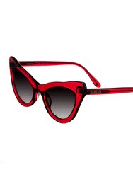 Kitty Handmade In Italy Sunglasses - Red