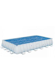 Rectangular Pool Cover - One Size - Blue