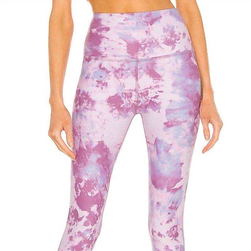 Shop Beyond Yoga Olympus High Waisted Midi Leggings In Pink