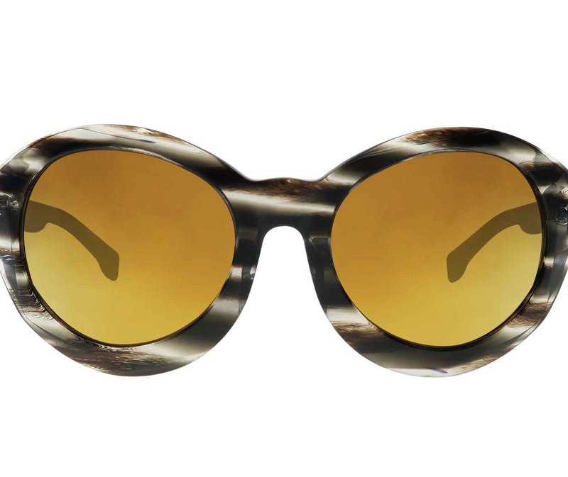 Big Horn Mabuchi + S Sunglasses In Brown