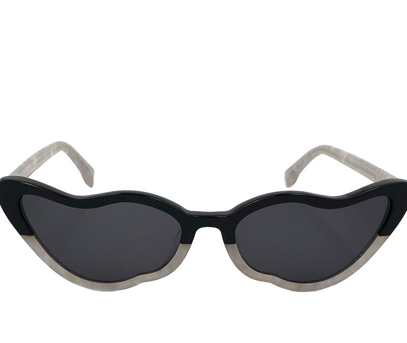Big Horn Saizawa + S Sunglasses In Black