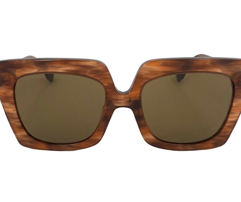 Big Horn Tabuchi + S Sunglasses In Brown