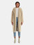 Bronte Faux Shearling Trench Coat - French Toast