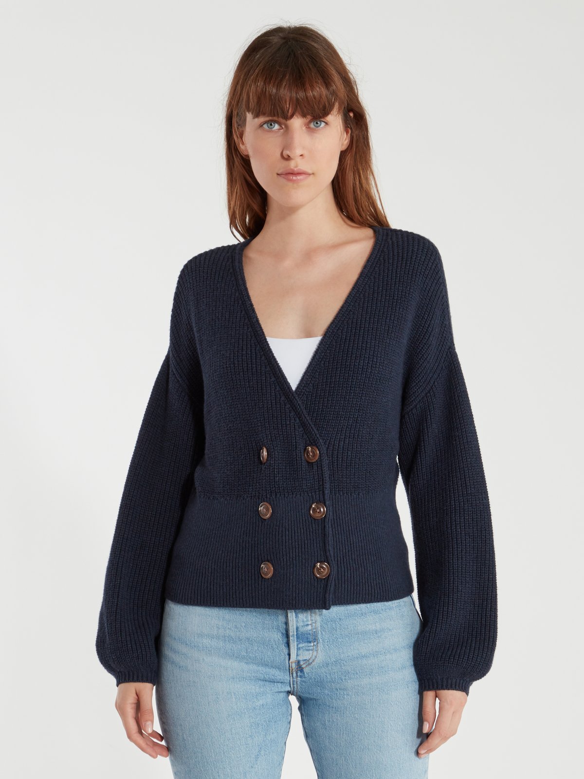 Billie the Label Madeleine Double Breasted Sweater | Verishop