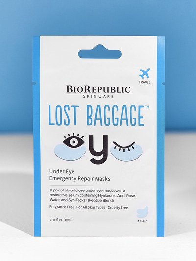 BioRepublic Skincare Lost Baggage Under Eye Emergency Repair Mask product