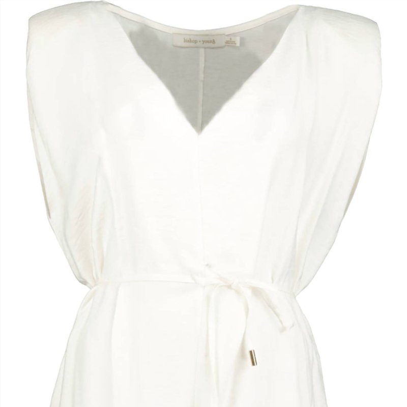 Shop Bishop + Young Harlowe Romper In White