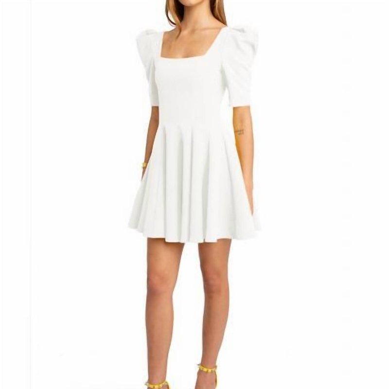 Shop Black Halo Bambi Mini Dress In White