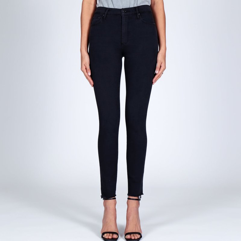 Black Orchid Carmen High Rise Ankle Fray Jean