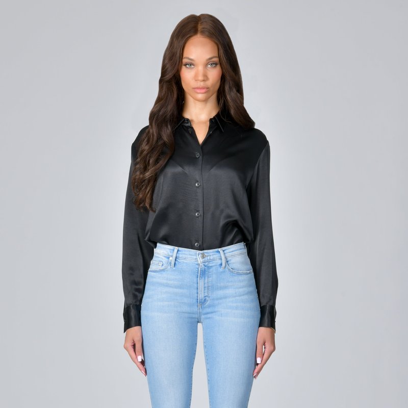Black Orchid Carmen High Rise Ankle Fray Jeans In Blue