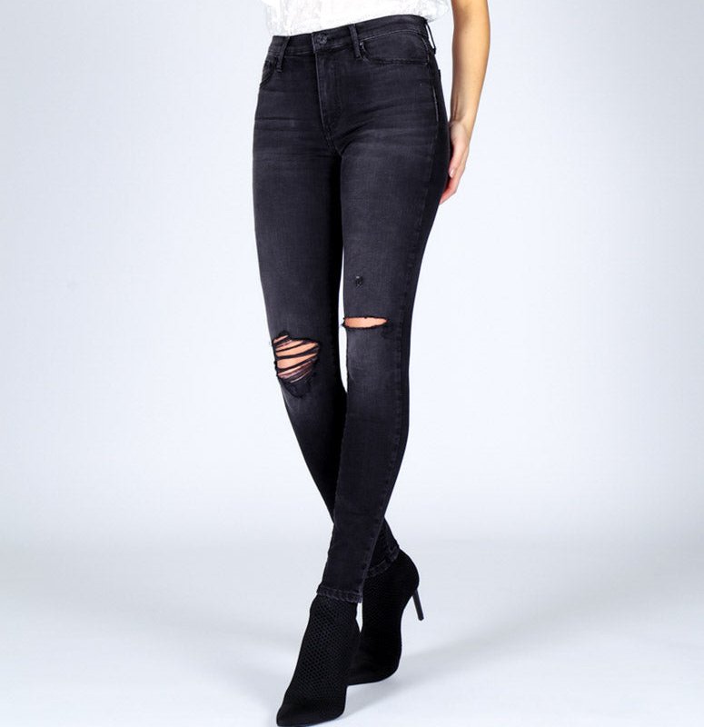 Black Orchid Gisele High Rise Skinny Jeans In Multi
