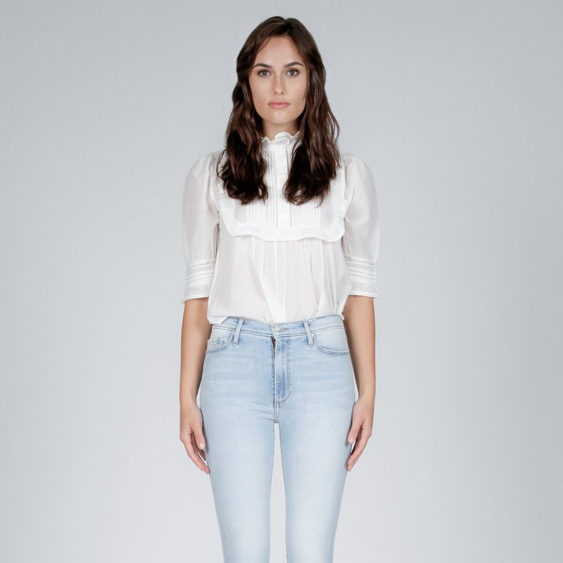 Black Orchid Kate Super High Rise Skinny In White