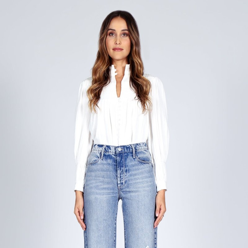 Black Orchid Riley High Rise Relaxed Jeans In Blue