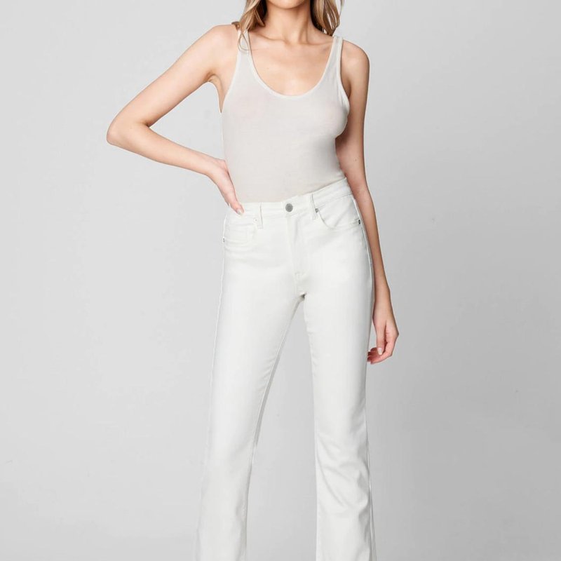Shop Blanknyc Hoyt Flare Jean In White