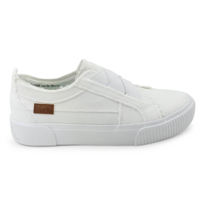 Shop Blowfish Create Slip-on Sneakers In White