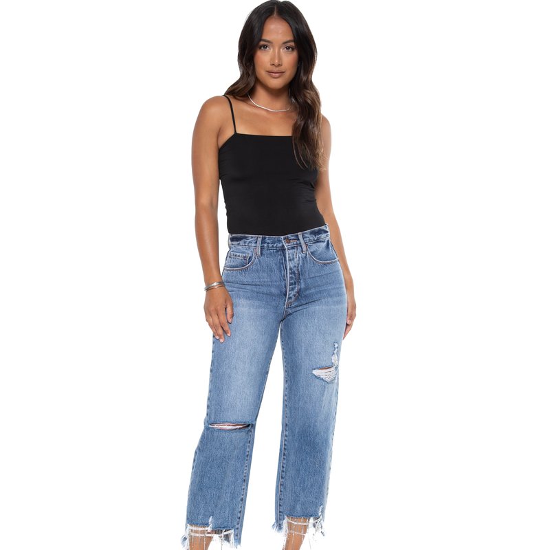 Blue Revival All Chained Up Ankle Jean