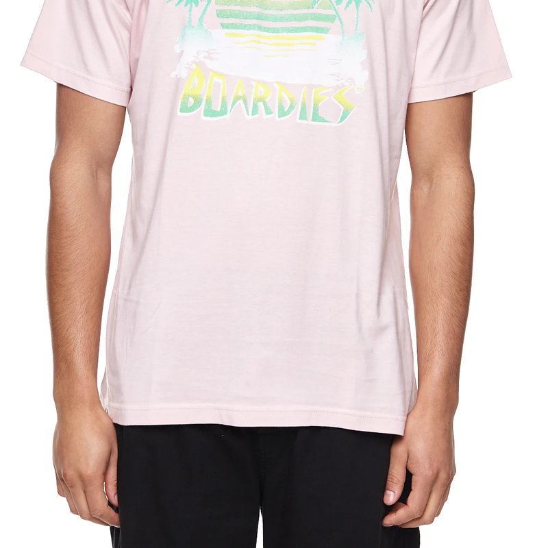 Boardies 80s Sunset T-shirt In Pink