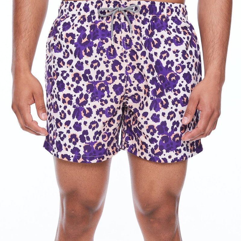 Boardies Cheetah Shorts In Purple
