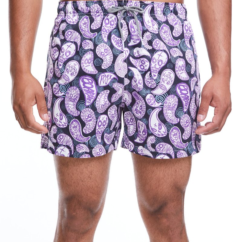 Boardies Fos Paisley Shorts In Purple