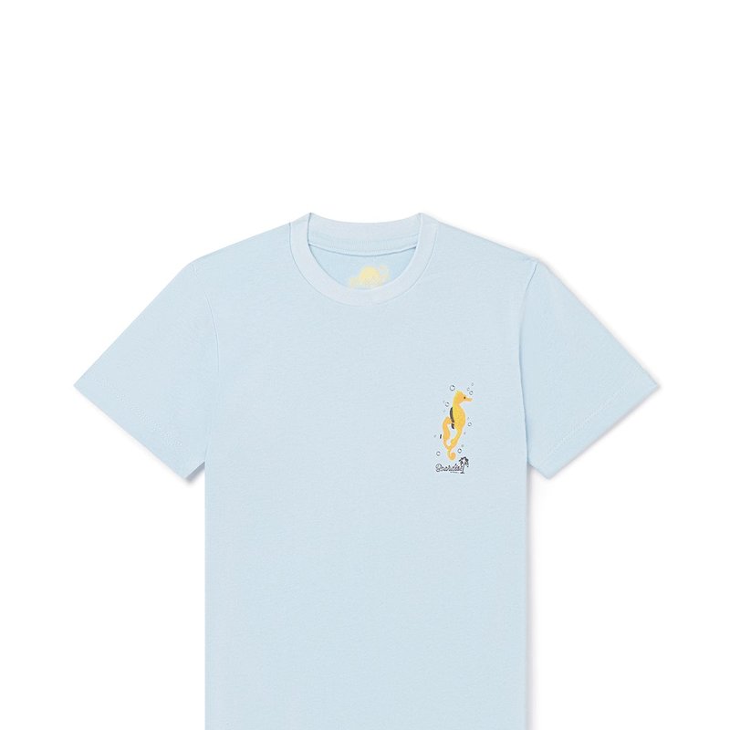 Boardies Kid's Seahorses T-shirt In Blue