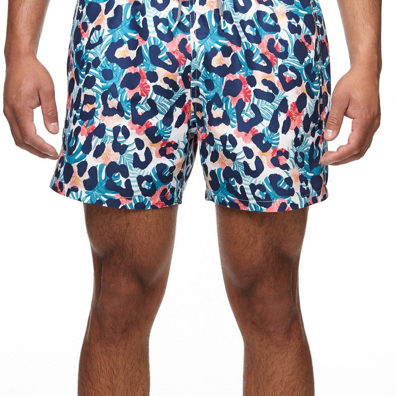 Shop Boardies Tropical Cheetah Iii Shorts In Blue