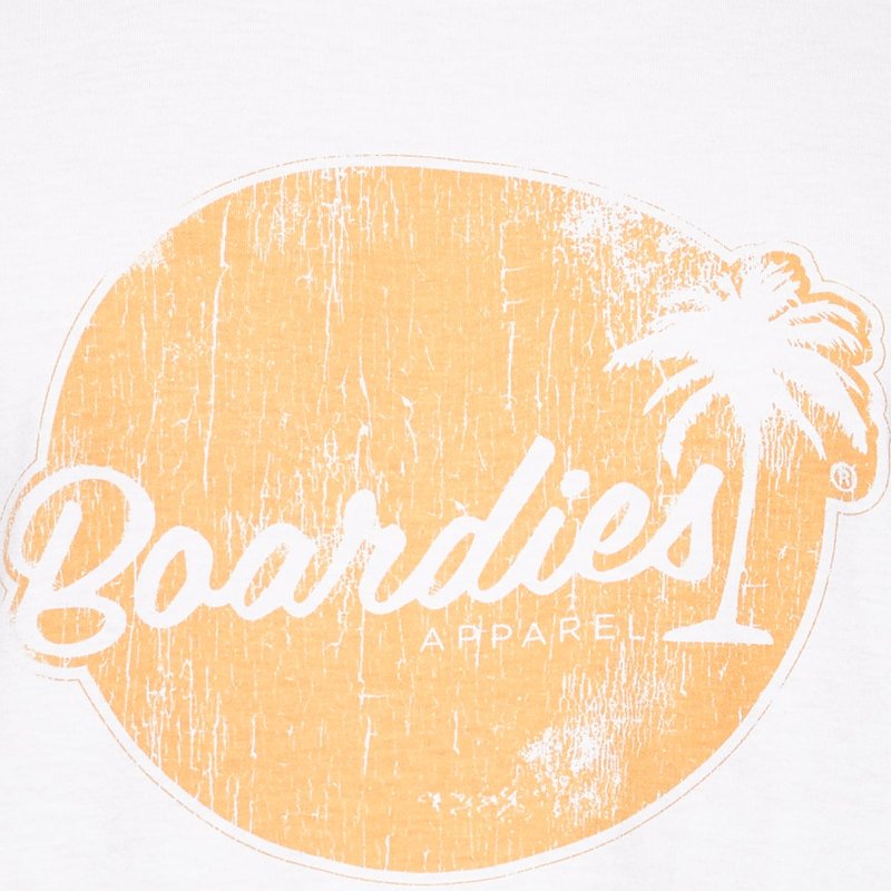 Shop Boardies Vintage Logo T-shirt In White