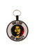 Bob Marley One Love Woven Keychain (White/Black/Yellow) (One Size) (One Size) - White/Black/Yellow