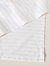 Percale Simple Stripe Organic Cotton Sheet Set
