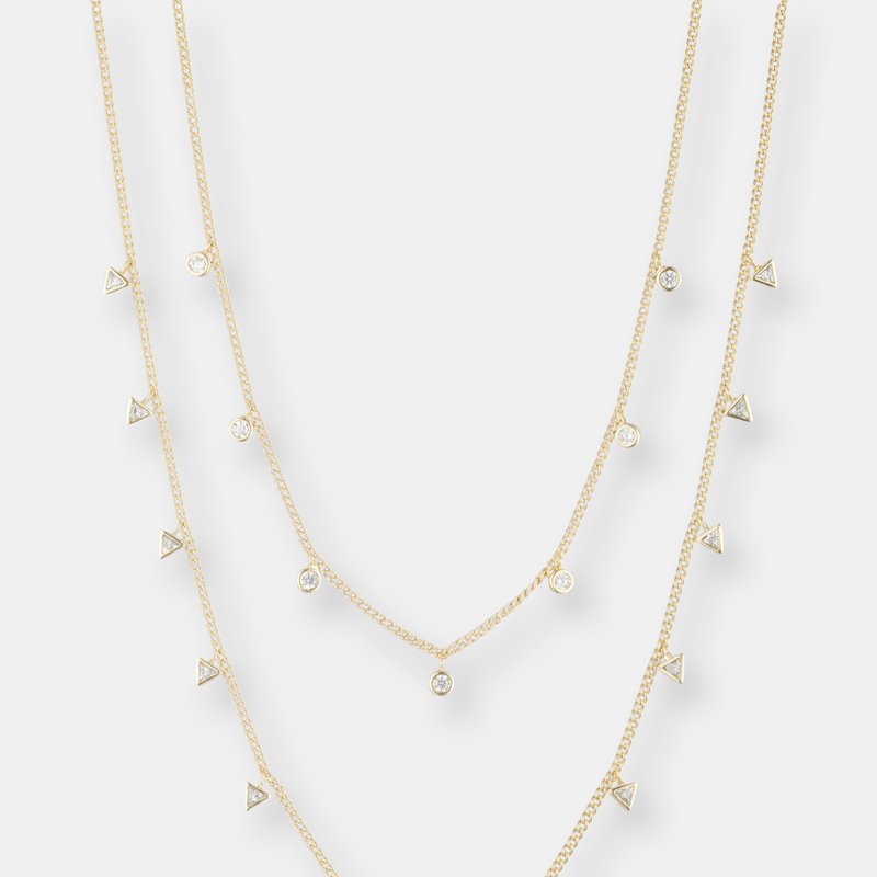 Shop Bonheur Jewelry Marguerite Layered Gold Chain Necklace Set