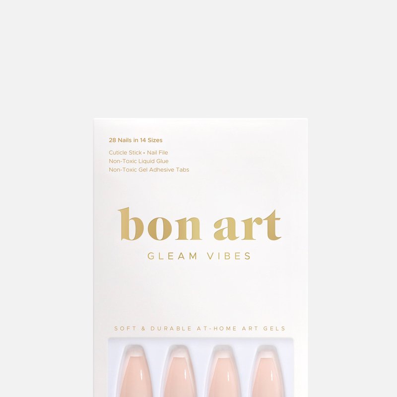 Bonmuz Beige Twinkle |  Soft & Durable At-home Art Gel Nails