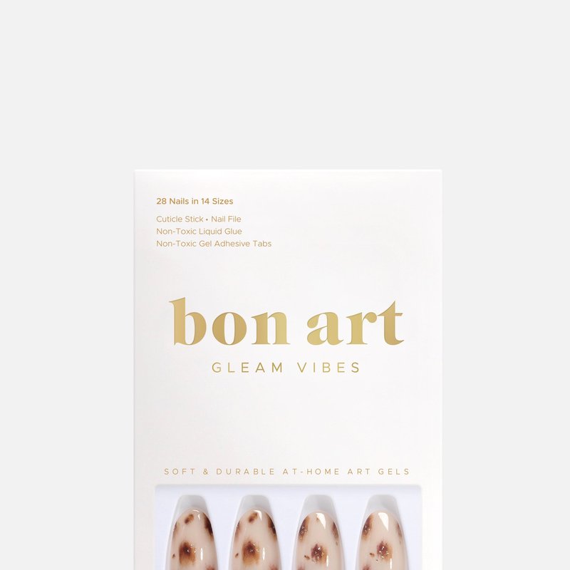 Bonmuz Cheetah Glam | Soft & Durable At-home Art Gel Nails