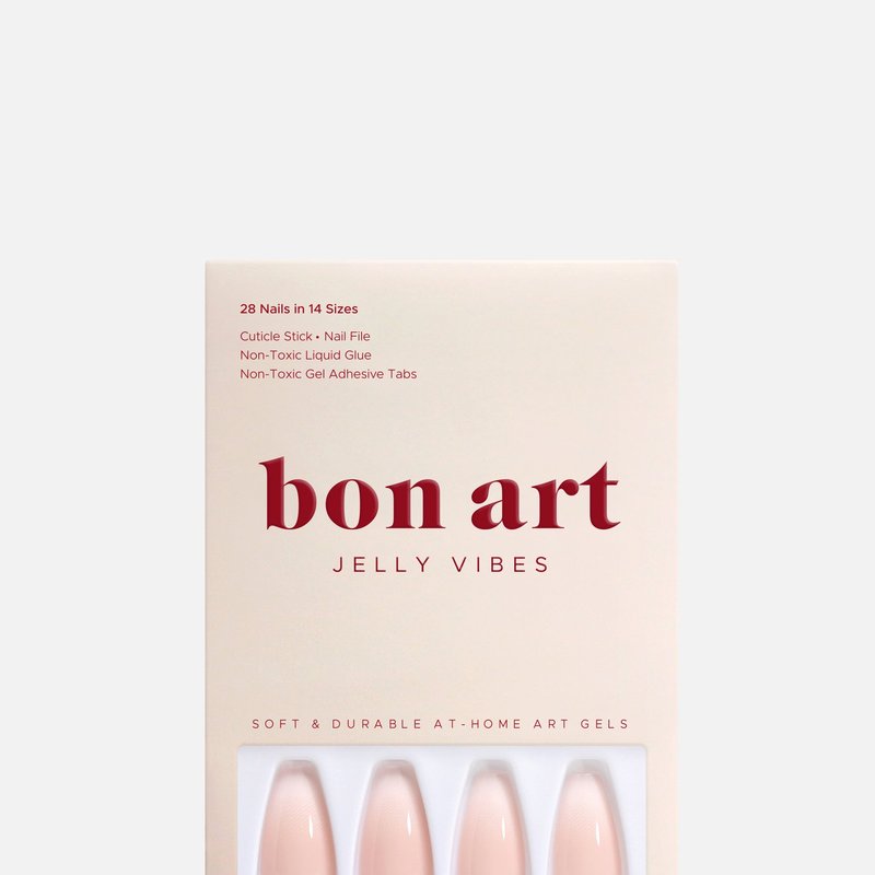 Bonmuz Peach Syrup | Soft & Durable At-home Art Gel Nails