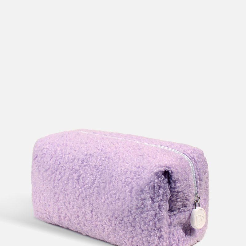 Bonmuz Polar Puff Pouch In Purple
