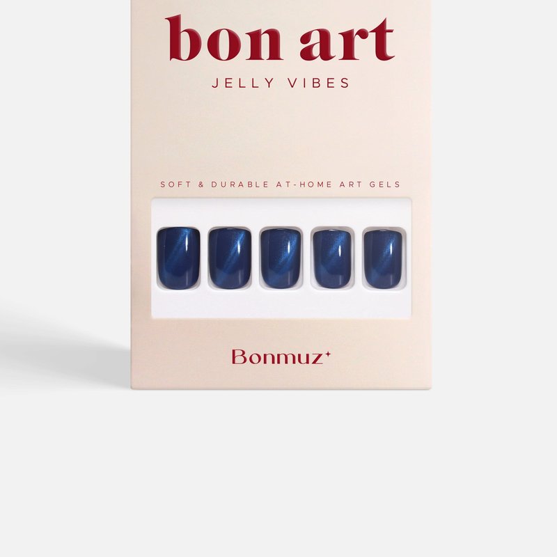 Bonmuz Starlite Blue | Soft & Durable At-home Art Gel Nails