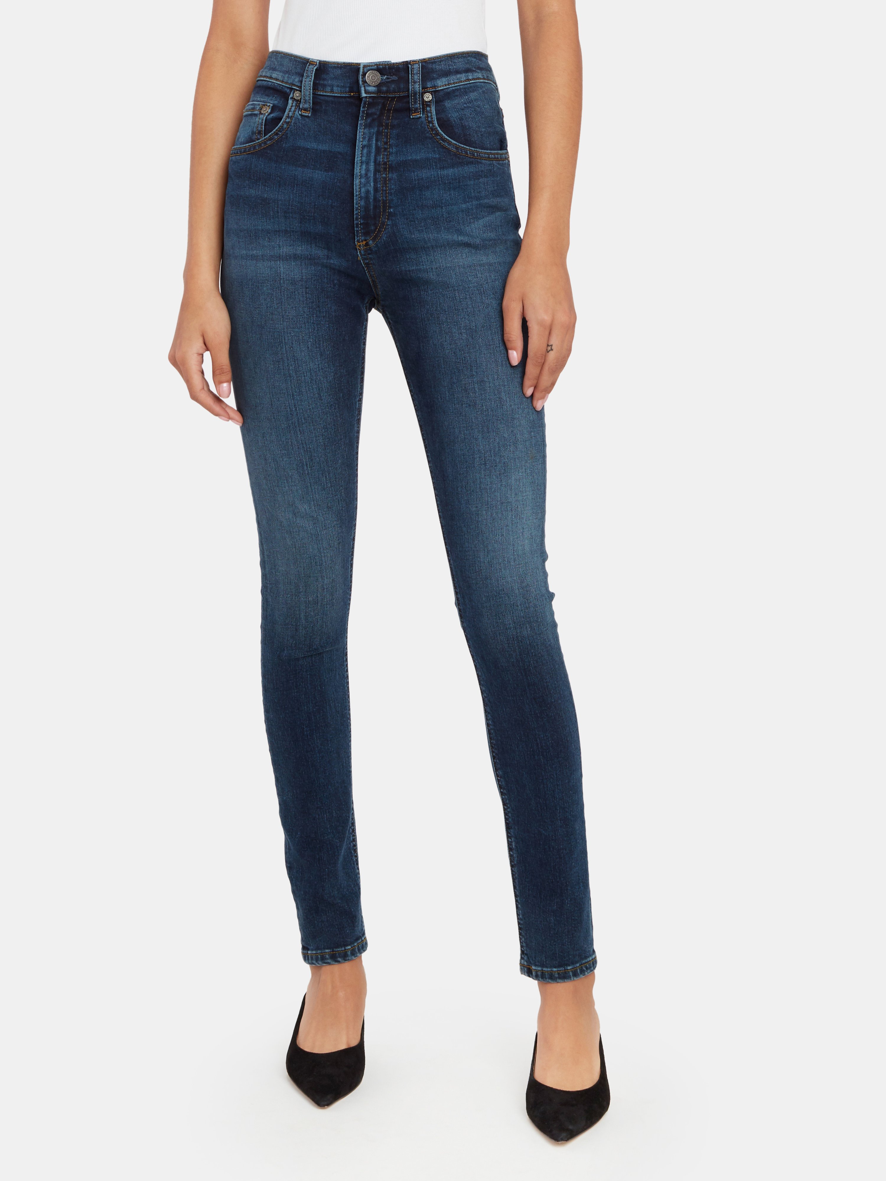 Boyish Jeans The Donny High Rise Skinny Jeans In Nights Of Cabiria