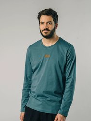 Digital Nomad Longsleeved T-Shirt Indigo - Blue