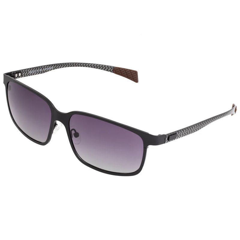 Breed Neptune Titanium And Carbon Fiber Polarized Sunglasses In Grey