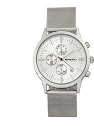 Espinosa Chronograph Mesh-Bracelet Watch With Date