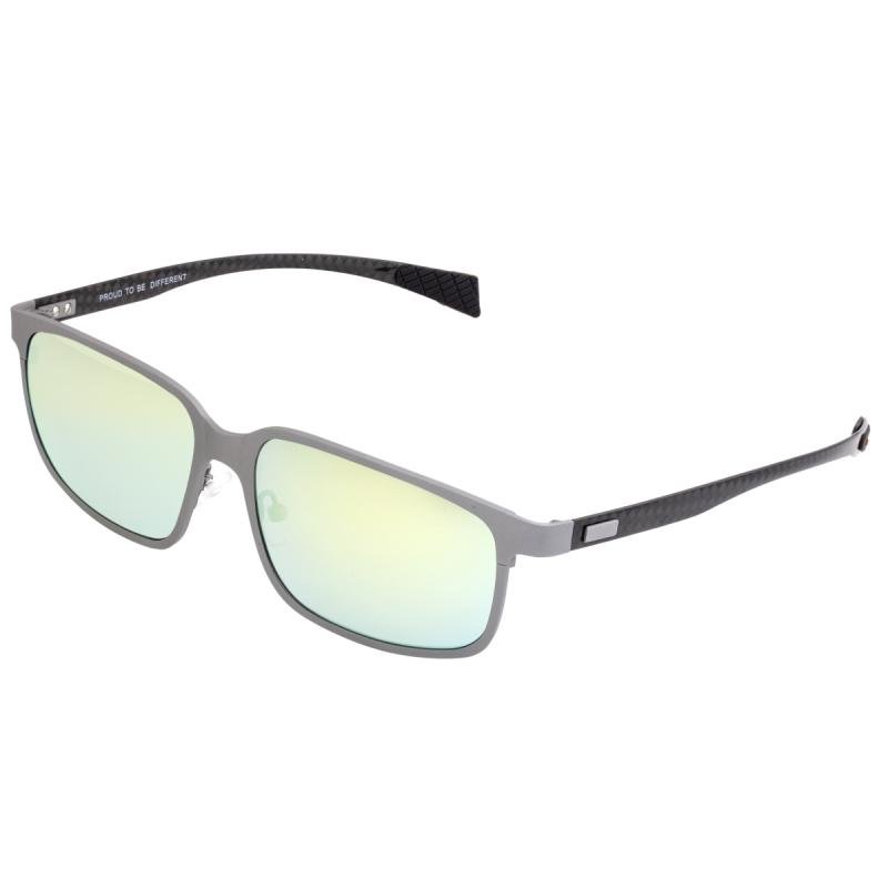 Breed Neptune Titanium And Carbon Fiber Polarized Sunglasses In Grey