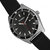 Ranger Leather-Band Watch With Date - Silver/Black