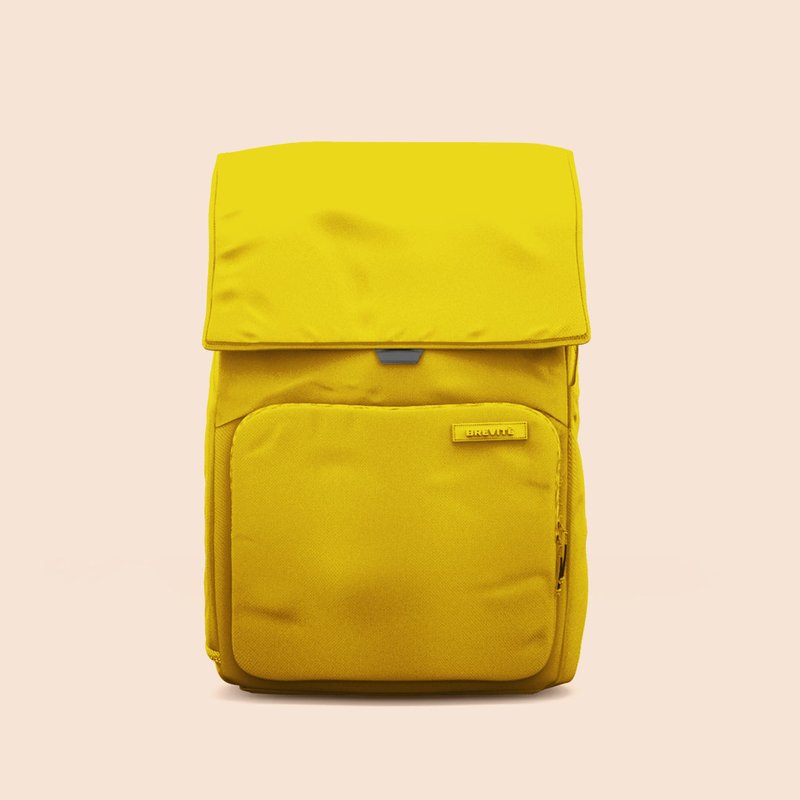 Brevitē The Daily Backpack In Yellow