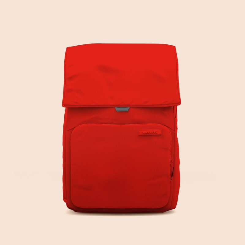 Brevitē The Daily Backpack In Red
