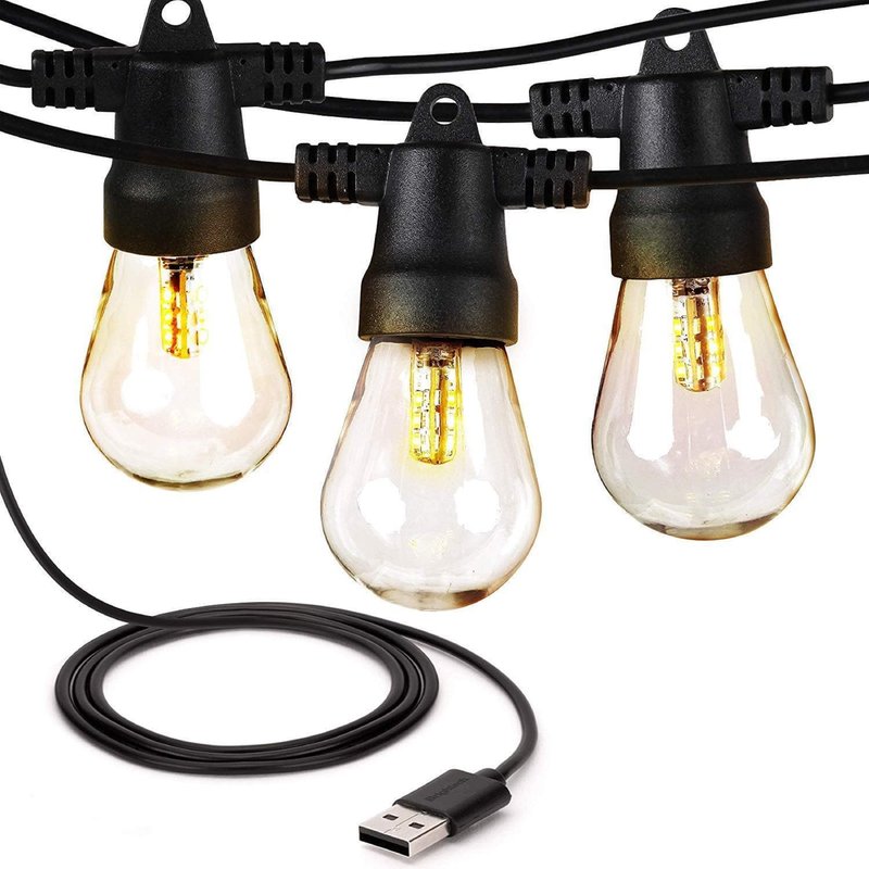 Brightech Ambience Pro Usb-powered String Lights In White
