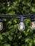 Ambience Solar Filament Non-Hanging String Lights - S14, 3000K